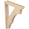Ekena Millwork 5 1/2-in W x 28-in D x 40-in H Balboa Slat Rough Cedar Woodgrain TimberThane Outlooker, Primed Tan OUTUR055X28X40BOA24RCPR - alternate 5